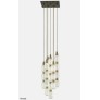 IQ21026 BALLET CHANDELIER BRONZED CHROMED