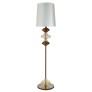 IQ21028 LESCOT FLOOR LAMP BRONZED CHROMED