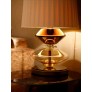 IQ21029 LESCOT TABLE LAMP BRONZED CHROMED