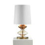 IQ21029 LESCOT TABLE LAMP BRONZED CHROMED