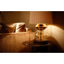 IQ21029 LESCOT TABLE LAMP BRONZED CHROMED