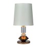 IQ21030 LESCOT TABLE LAMP 2 BRONZED CHROMED