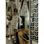 IQ21033 FLUXUS FLOOR LAMP BRONZED CHROMED
