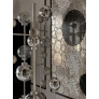IQ21033 FLUXUS FLOOR LAMP BRONZED CHROMED
