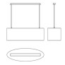 IQ21057 ROYALE CEILING LAMP