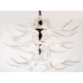 IQ2266 BLOWN GLASS ANTLER CHANDELIER