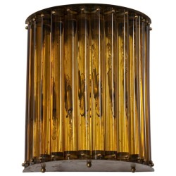 IQ2320 ITALIAN MURANO AMBER WALL SCONCE