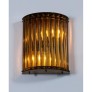 IQ2320 ITALIAN MURANO AMBER WALL SCONCE