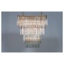 IQ2322 ITALIAN MURANO GLASS RECTANGULAR CHANDELIER