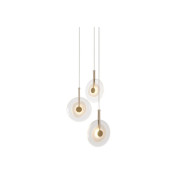 IQ2329 GOLDEN DISC PAOLO CASTELLI PENDANT LAMP