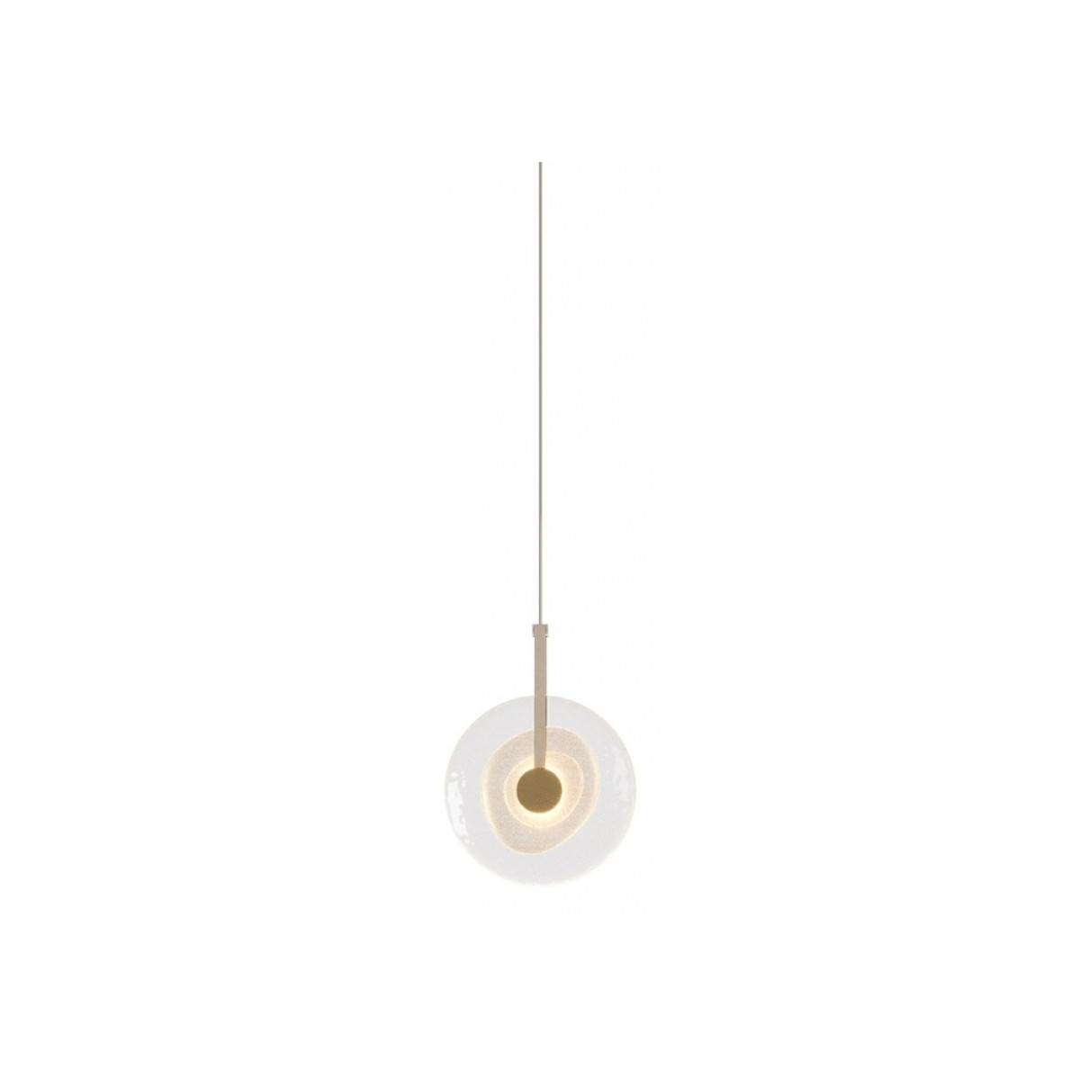 IQ2329 GOLDEN DISC PAOLO CASTELLI PENDANT LAMP IQ2329 GOLDEN DISC PAOLO CASTELLI PENDANT LAMP