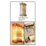 IQ2342 CRYSTAL WALL LIGHT