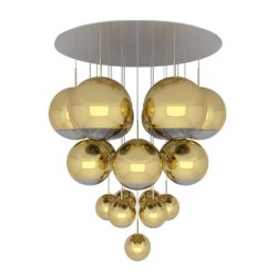 IQ2390 MIRROR BALL MEGA MULTI-LIGHT PENDANT