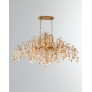 IQ2470 CAMPOBASSO 10-LIGHT OVAL CHANDELIER