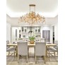 IQ2470 CAMPOBASSO 10-LIGHT OVAL CHANDELIER