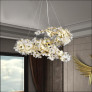 IQ2487 TUBA ROSE CHANDELIER