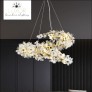 IQ2487 TUBA ROSE CHANDELIER