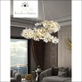 IQ2487 TUBA ROSE CHANDELIER