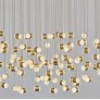 IQ2501 CREAM LIGHT CHANDELIER