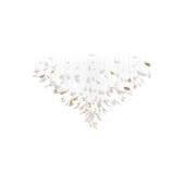 IQ2812 FLOATING LEAVES CHANDELIER