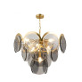 IQ2822 LARGE SMOKED CHANDELIER