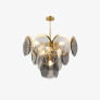IQ2822 LARGE SMOKED CHANDELIER
