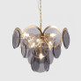 IQ2822 LARGE SMOKED CHANDELIER