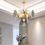 IQ2822 LARGE SMOKED CHANDELIER