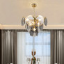 IQ2822 LARGE SMOKED CHANDELIER