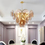 IQ2822 LARGE SMOKED CHANDELIER
