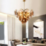 IQ2822 LARGE SMOKED CHANDELIER