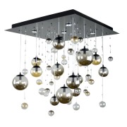 IQ2827 MIDNIGHT CRYSTAL CHANDELIER