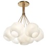 IQ2831 DIMPLE CLUSTER CHANDELIER