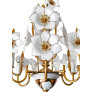 IQ2845 GILT BRASS CHANDELIER
