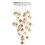 IQ3137 PYRITE CHANDELIER