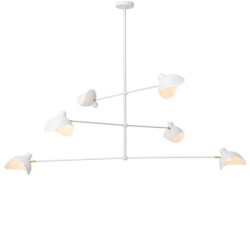 IQ3152 VINCE WHITE CHANDELIER