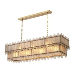 IQ3161 CAPRERA RECTANGULAR CHANDELIER