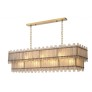 IQ3161 CAPRERA RECTANGULAR CHANDELIER