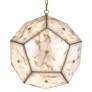 IQ3166 GALLO ALABASTER LANTERN