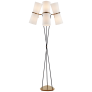IQ8133 CLARKSON TRIPLE FLOOR LAMP