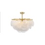 IQ8144 CASCADING GLASS CHANDELIER