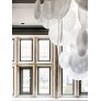 IQ8144 CASCADING GLASS CHANDELIER