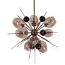 IQ8182 BOOM BURST AMBER CHANDELIER