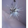 IQ8423 EXCEPTIONAL MURANO GLASS SPUTNIK CHANDELIER