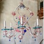 IQ8481 COLORFUL MURANO CHANDELIER