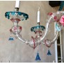 IQ8481 COLORFUL MURANO CHANDELIER