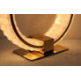 WM2727 PURPLE QUARTZ TABLE LAMP