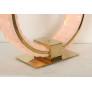 WM2727 PURPLE QUARTZ TABLE LAMP