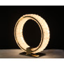 WM2727 PURPLE QUARTZ TABLE LAMP