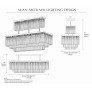 AM1541 RECTANGULAR SCHOTT LUSTER